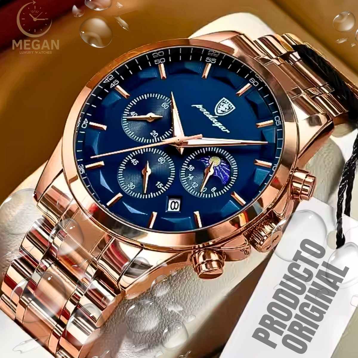 Reloj Exclusivo Poedagar 9 Pro L12